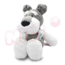 Nici 91077 Schnauzer Grau Mit Knochen Ca 30cm Plüsch Schlenker Taiwan Limited