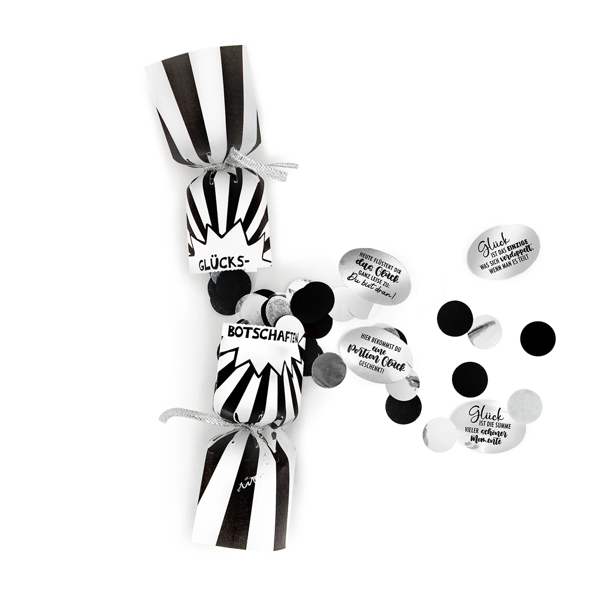 Trendhaus 955999 PARTY Glückskonfetti-Knallbonbons 6er-Set Glücksmotive 4 Trendhaus 955999 PARTY Glückskonfetti-Knallbonbons 6er-Set Glücksmotive – Bild 4