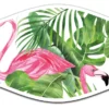 Hergo 9713 Mund-Nasen-Maske Behelfsmaske Flamingo