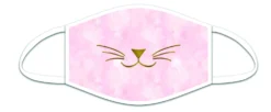 Hergo 9768 Mund-Nasen-Maske Behelfsmaske Katzenschnäuzchen