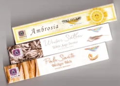 Berk Räucherstäbchen Probierset Je 1x Palo Santo, Ambrosia & Weißer Salbei