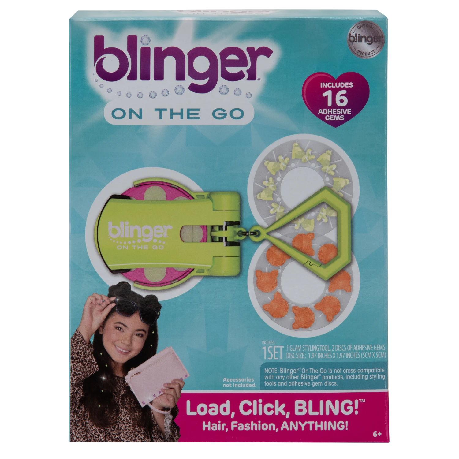 JAZWARES Blinger On The Go 16 Selbsthaftende Glitzersteinchen Für Unterwegs - Neongrün 1 JAZWARES Blinger On The Go 16 Selbsthaftende Glitzersteinchen Für Unterwegs - Neongrün