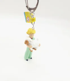 Plastoy 61028 Schlüsselanhänger Karabiner Der Kleine Prinz Mit Schaf Ca 7,3cm