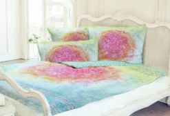 Berk Bettbezug 135/200 Cm Inkl. Kissen 80/80 Cm "Faszination Rainbow" EN-127