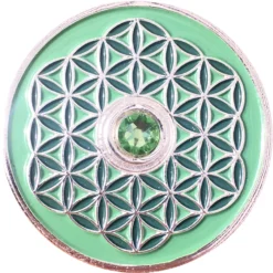 Berk Innere Welten EN-730-4 Taler Blume Des Lebens - Gute Besserung!