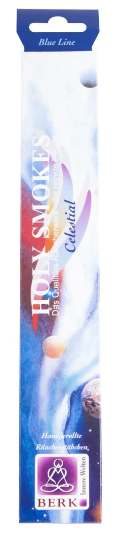 5x Berk HS-15 Blue Line Celestial Handgerollte Räucherstäbchen 50g