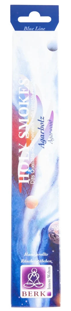 5x Berk HS-27 Blue Line Agarholz Handgerollte Räucherstäbchen 50g