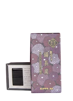 Berk HS-309-BI Hanageshiki Binchoutan Räucherstäbchen Box Ca. 120 G