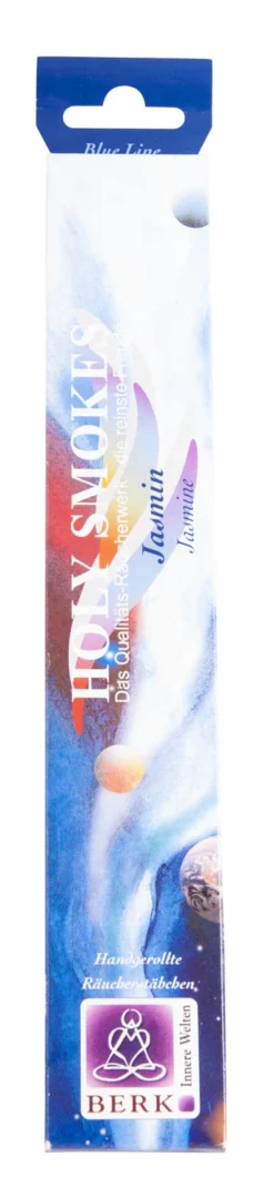 5x Berk HS-6 Blue Line Jasmin Handgerollte Räucherstäbchen 50g