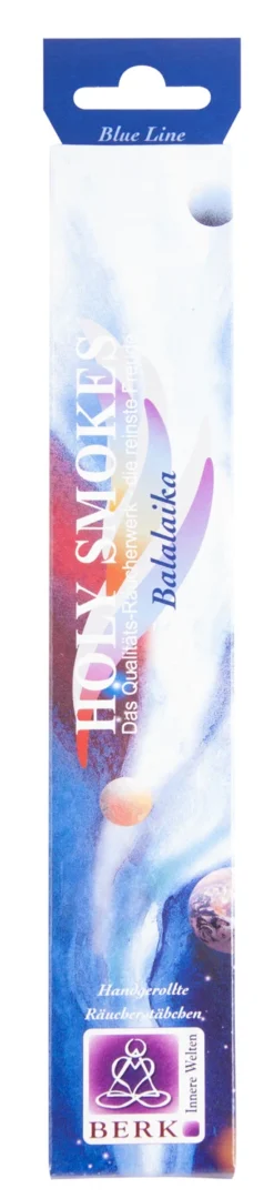 5x Berk HS-9 Blue Line Balalaika Handgerollte Räucherstäbchen 50g