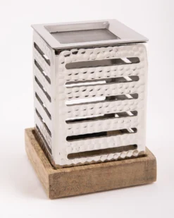 Berk Siebgefäß Suniel Aus Aluminium Und Mangoholz KH-916