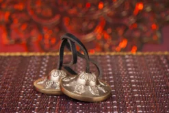 Berk Tibetische Zimbeln 8 Glückssymbole Ritualinstrument In Geschenkbox KH-963 -Nicii Plusch Geschaft KH 963 7