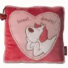 Nici 27536 Kissen Hund Love Rosa / Pink Quadratisch 25x25cm Sweet Dreams Plüsch