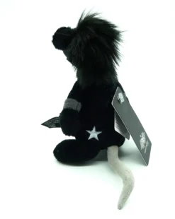 Nici 28994 Schwarze Ratte Rock Star Baby 15cm Plüsch Kuscheltier -Nicii Plusch Geschaft Nici 28994 schwarze Ratte Rock Star Baby 15cm Pluesch Kuscheltier 1