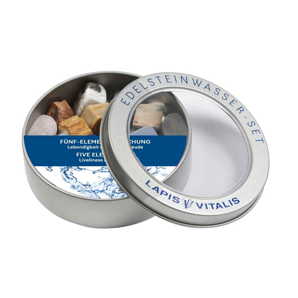 Berk Wassersteine In Geschenkdose 5 Elemente Mischung W-231 Edelsteinwasser 1 Berk Wassersteine In Geschenkdose 5 Elemente Mischung W-231 Edelsteinwasser