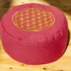 Berk YO-21-RO Balance Meditationskissen Blume Des Lebens Rot 30x15cm Buchweizen