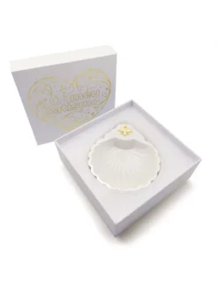 Little Drops Of Water Heilige Taufe - Muschel - Heiliger Geist 18090 (12,5cm) -Nicii Plusch Geschaft concha batismo rosa 18090 2