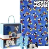 Cerda Disney Mickey Mouse Maus Geschenkset Fleecedecke (100x150), Socken, Schlafmaske