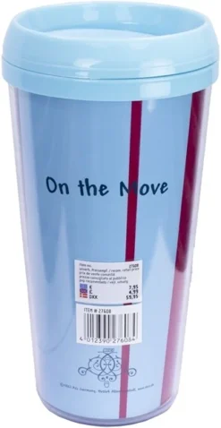 Nici 27608 Trinkbecher Thermobecher Hund Blau Ca. 17cm Hoch -Nicii Plusch Geschaft nici thermobecher hund blau17cm 2