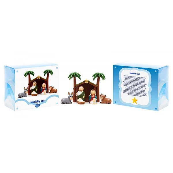 Little Drops Of Water Krippenset 7-teilig Weihnachten Krippenszene 185610YX 2 Little Drops Of Water Krippenset 7-teilig Weihnachten Krippenszene 185610YX – Bild 2